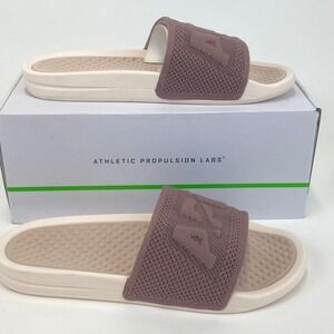 Athletic Propulsion Labs‎ APL Techloom Slide Sandal Creme Rose Dust Men's 9